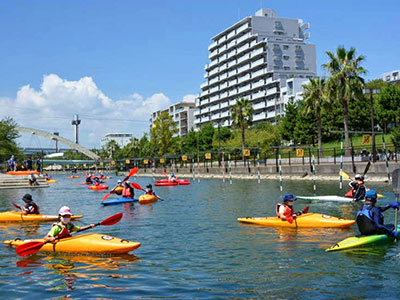 新左近川親水公園カヌー場【江戸川区】